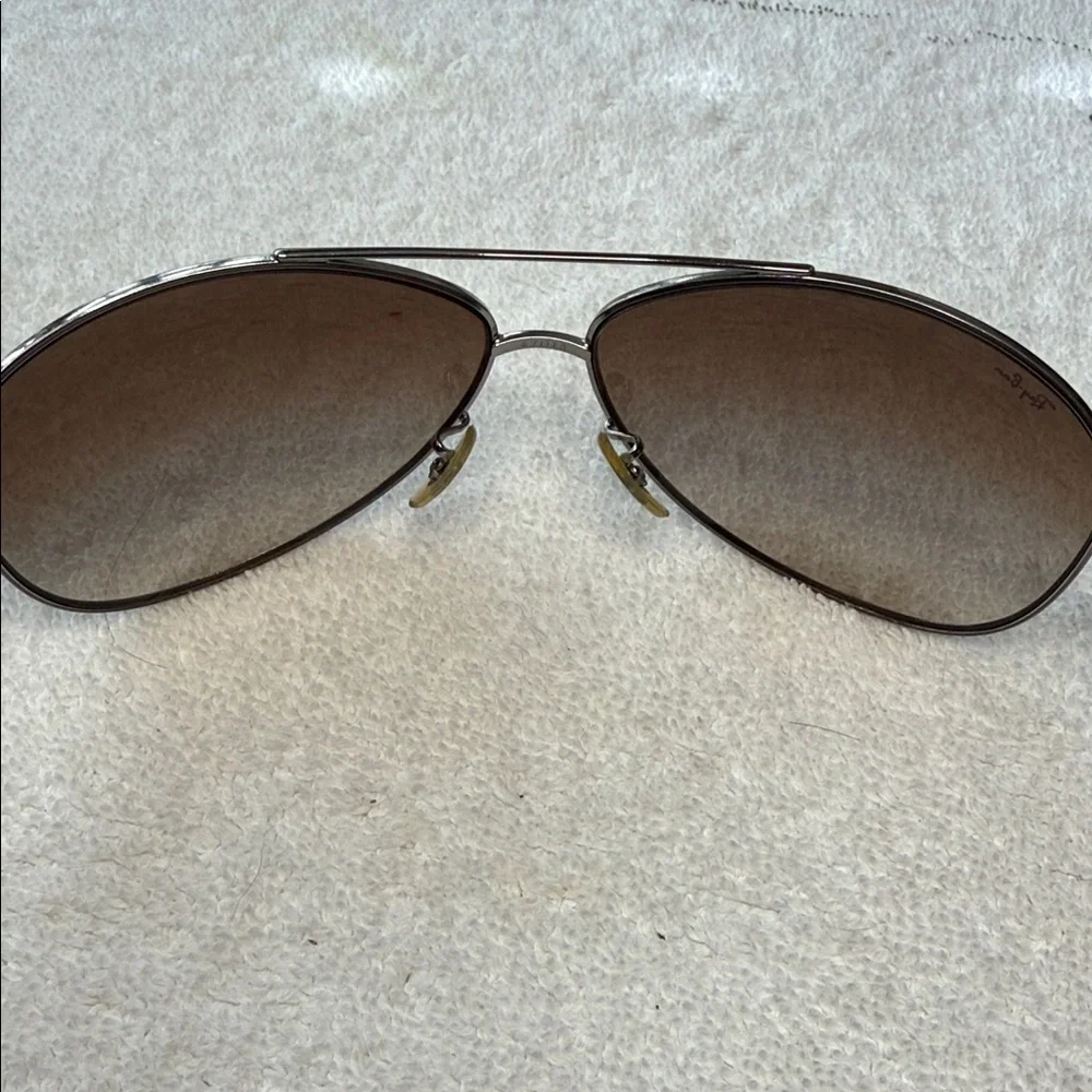 Ray Ban RB 3386 Black Silver Wrap Sunglasses